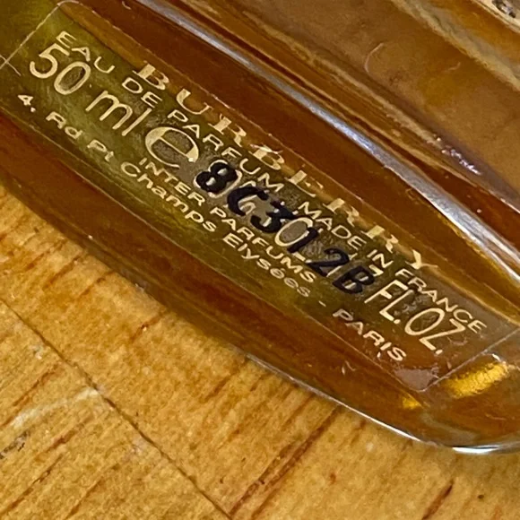 BURBERRY LONDON Women 50ml 1.7 Oz France Vintage - Picture 5 of 8